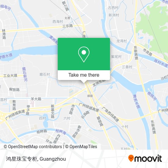 鸿星珠宝专柜 map