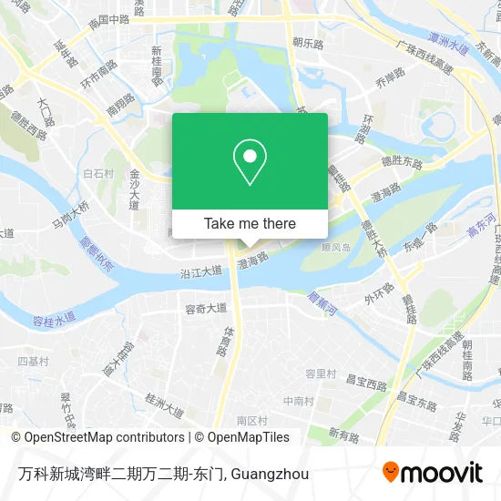 万科新城湾畔二期万二期-东门 map