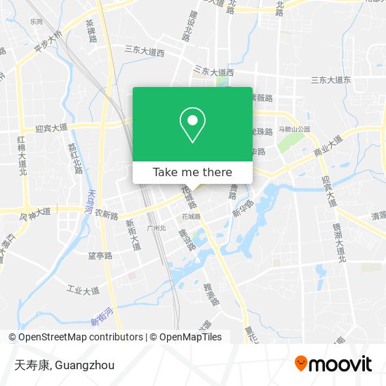 天寿康 map