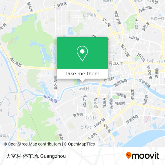 大富村-停车场 map
