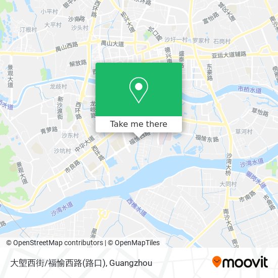 大塱西街/福愉西路(路口) map