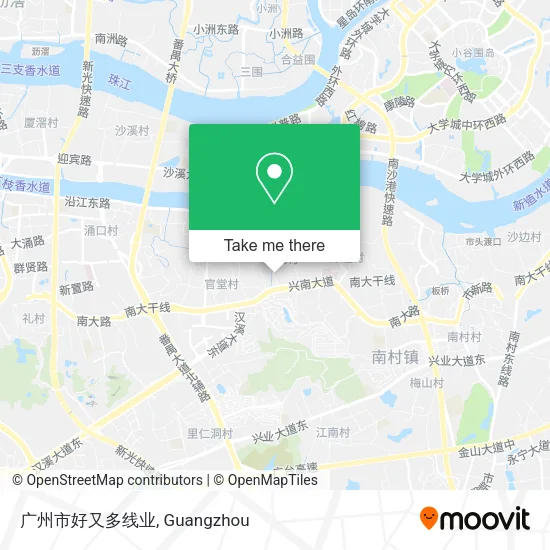 广州市好又多线业 map