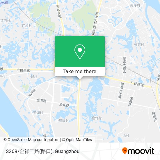 S269/金祥二路(路口) map