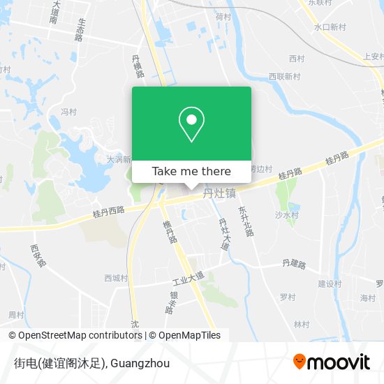 街电(健谊阁沐足) map