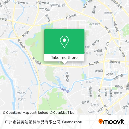 广州市益美达塑料制品有限公司 map