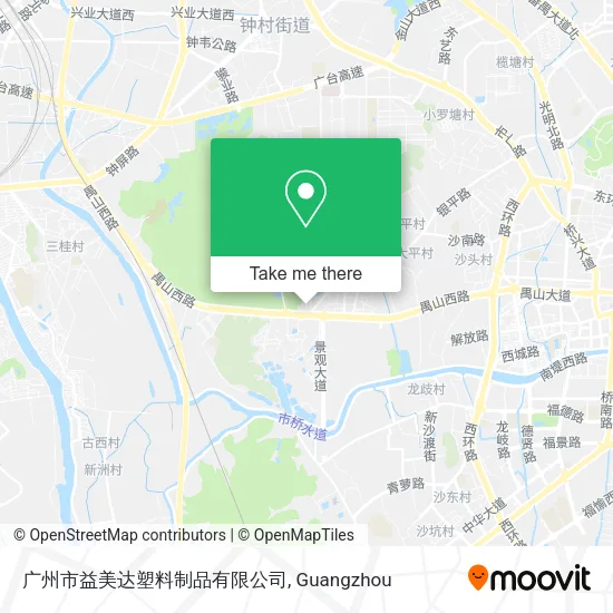广州市益美达塑料制品有限公司 map