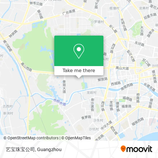 艺宝珠宝公司 map