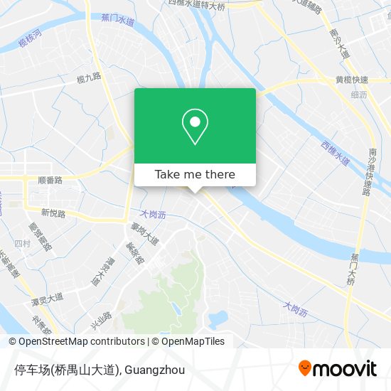 停车场(桥禺山大道) map
