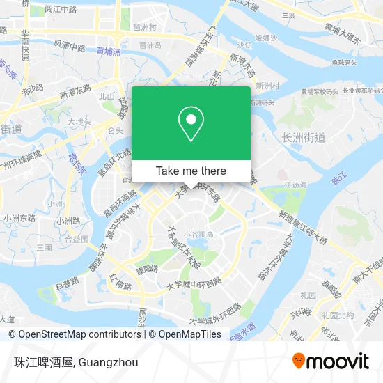珠江啤酒屋 map