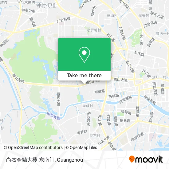 尚杰金融大楼-东南门 map