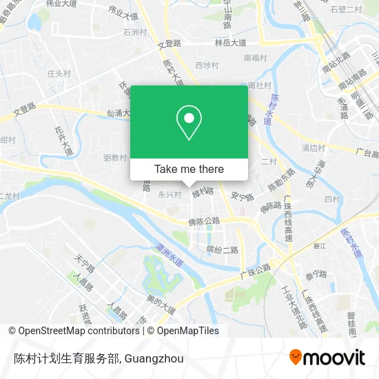 陈村计划生育服务部 map
