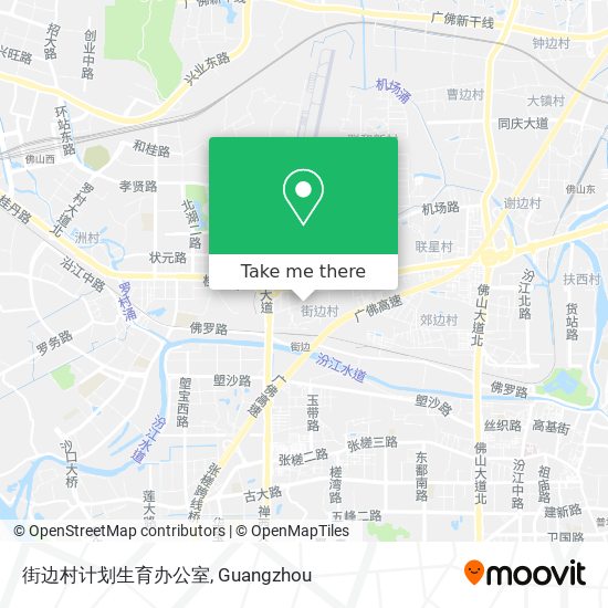 街边村计划生育办公室 map