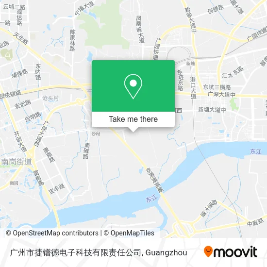 广州市捷镨德电子科技有限责任公司 map