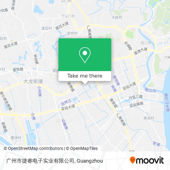 广州市捷睿电子实业有限公司 map