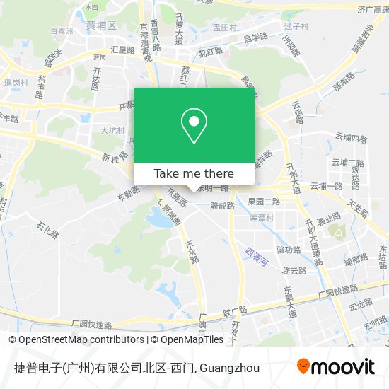 捷普电子(广州)有限公司北区-西门 map