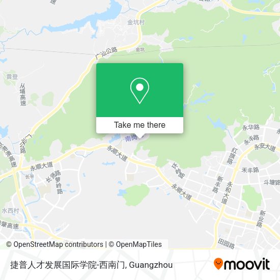 捷普人才发展国际学院-西南门 map