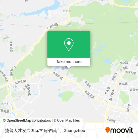 捷普人才发展国际学院-西南门 map