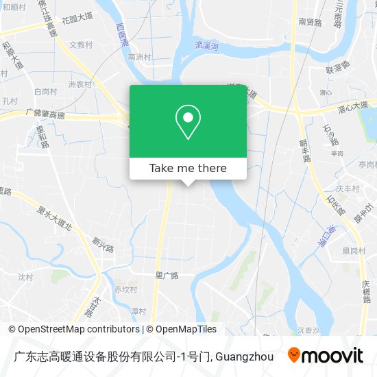 广东志高暖通设备股份有限公司-1号门 map