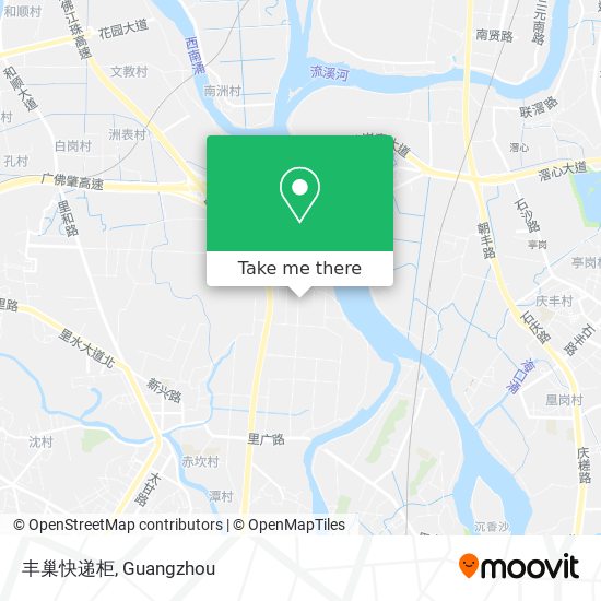 丰巢快递柜 map