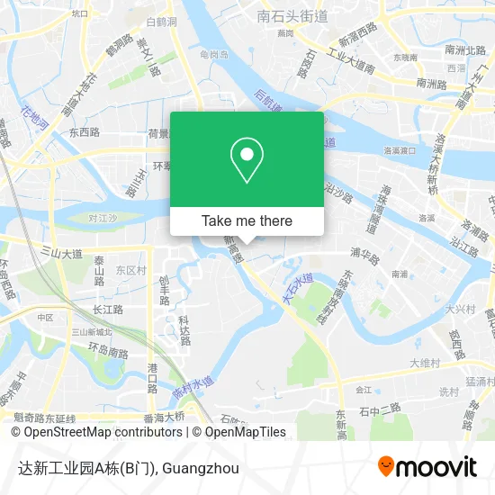 达新工业园A栋(B门) map