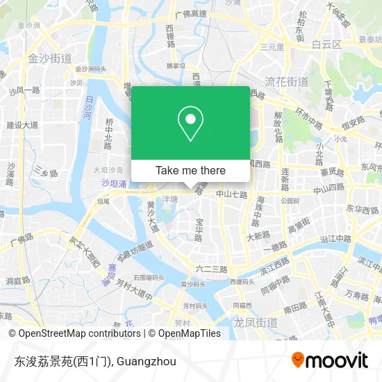 东浚荔景苑(西1门) map