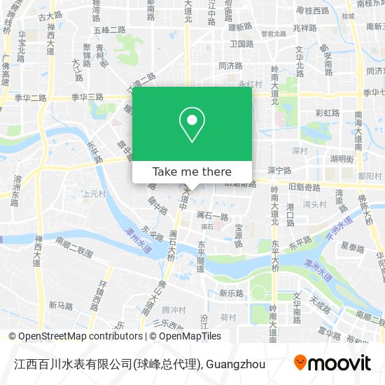 江西百川水表有限公司(球峰总代理) map