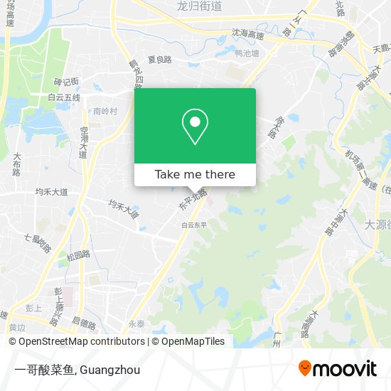 一哥酸菜鱼 map
