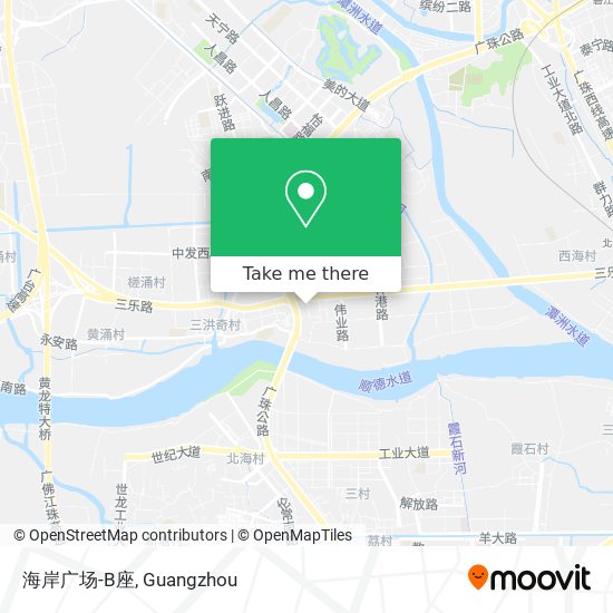 海岸广场-B座 map