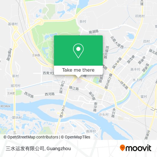 三水运发有限公司 map