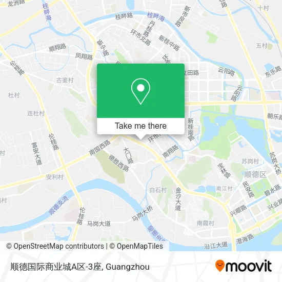 顺德国际商业城A区-3座 map