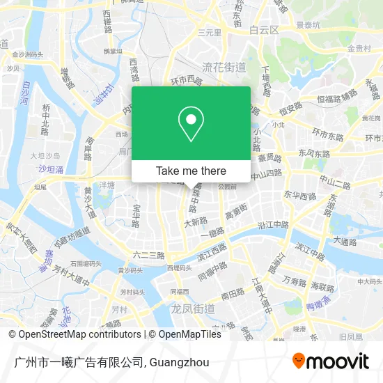 广州市一曦广告有限公司 map