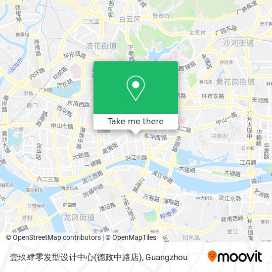 壹玖肆零发型设计中心(德政中路店) map