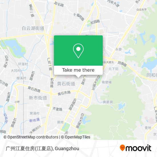 广州江夏住房(江夏店) map