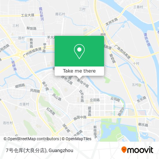 7号仓库(大良分店) map