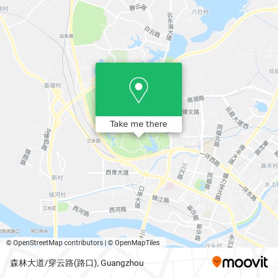 森林大道/穿云路(路口) map