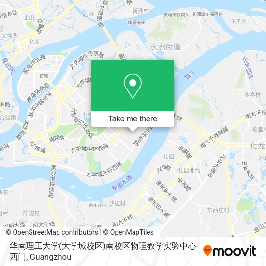 华南理工大学(大学城校区)南校区物理教学实验中心-西门 map