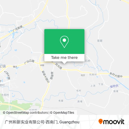 广州和新实业有限公司-西南门 map