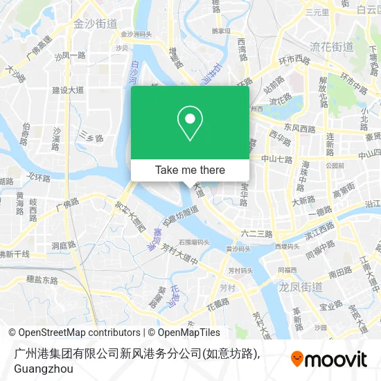 广州港集团有限公司新风港务分公司(如意坊路) map