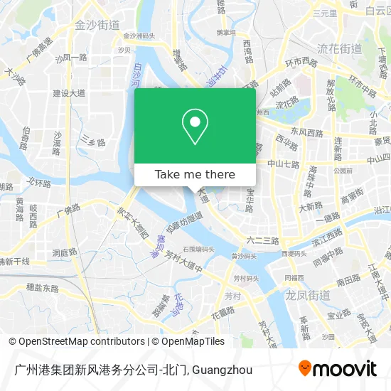 广州港集团新风港务分公司-北门 map