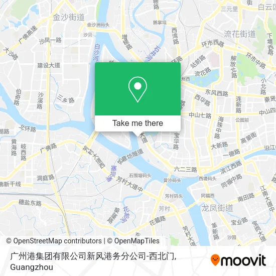 广州港集团有限公司新风港务分公司-西北门 map