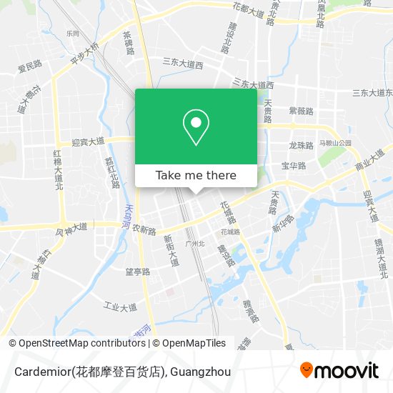 Cardemior(花都摩登百货店) map