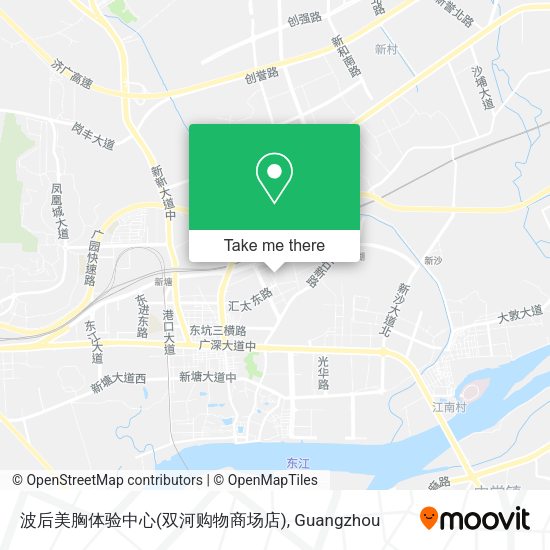 波后美胸体验中心(双河购物商场店) map