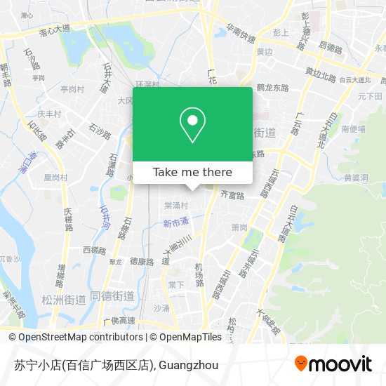 苏宁小店(百信广场西区店) map