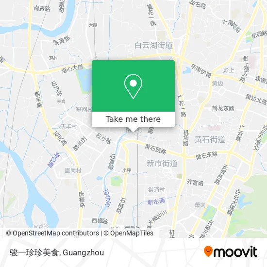 骏一珍珍美食 map