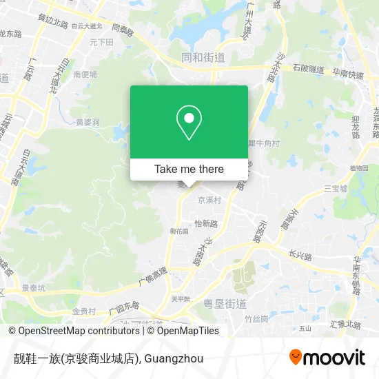 靓鞋一族(京骏商业城店) map