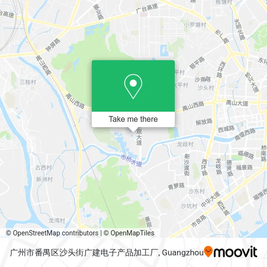 广州市番禺区沙头街广建电子产品加工厂 map