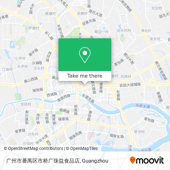 广州市番禺区市桥广珠益食品店 map
