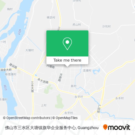 佛山市三水区大塘镇旗华企业服务中心 map