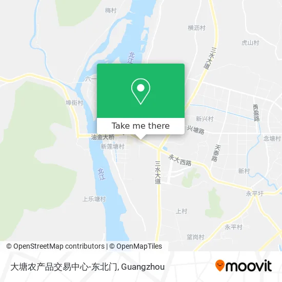 大塘农产品交易中心-东北门 map