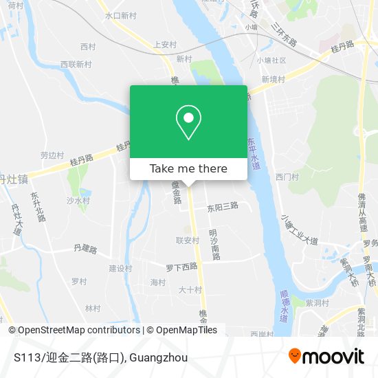 S113/迎金二路(路口) map